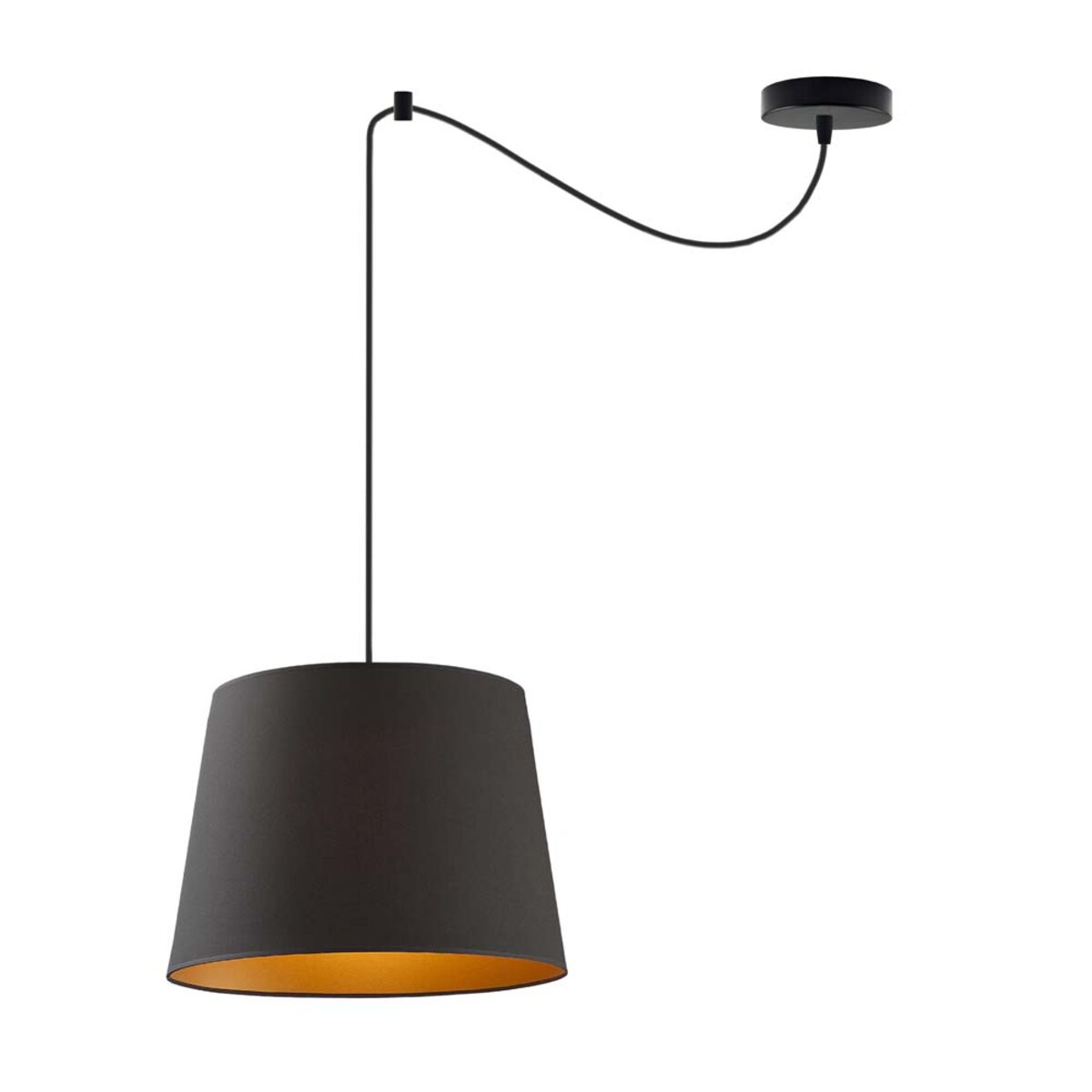 Lampa sufitowa żyrandol lampa wisząca z abażurem stożek SOUL