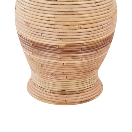 Rattan Wazon dekoracyjny 70 cm Naturalny TRINISA