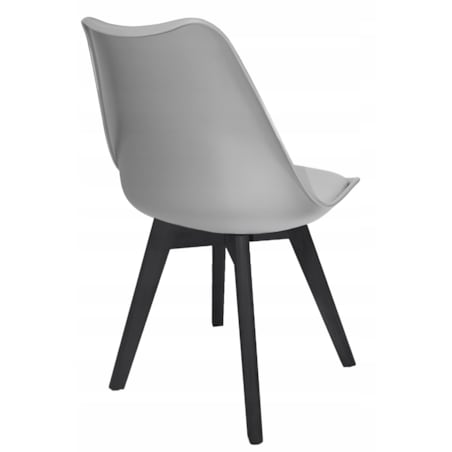 Krzesło kuchenne wygodne OSLO szare