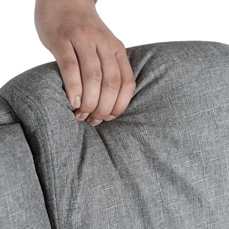 Fotel biurowy obrotowy ergonomiczny do biurka szary PHONIX