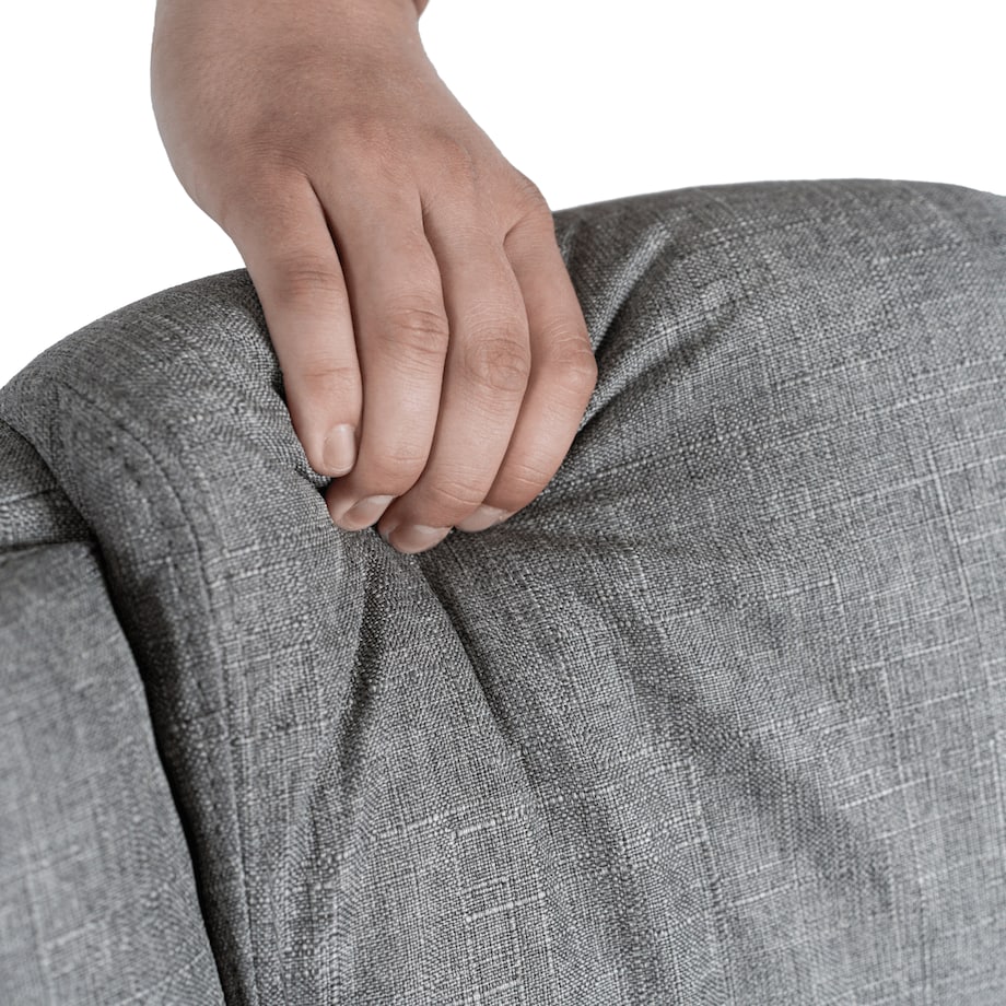 Fotel biurowy obrotowy ergonomiczny do biurka szary PHONIX