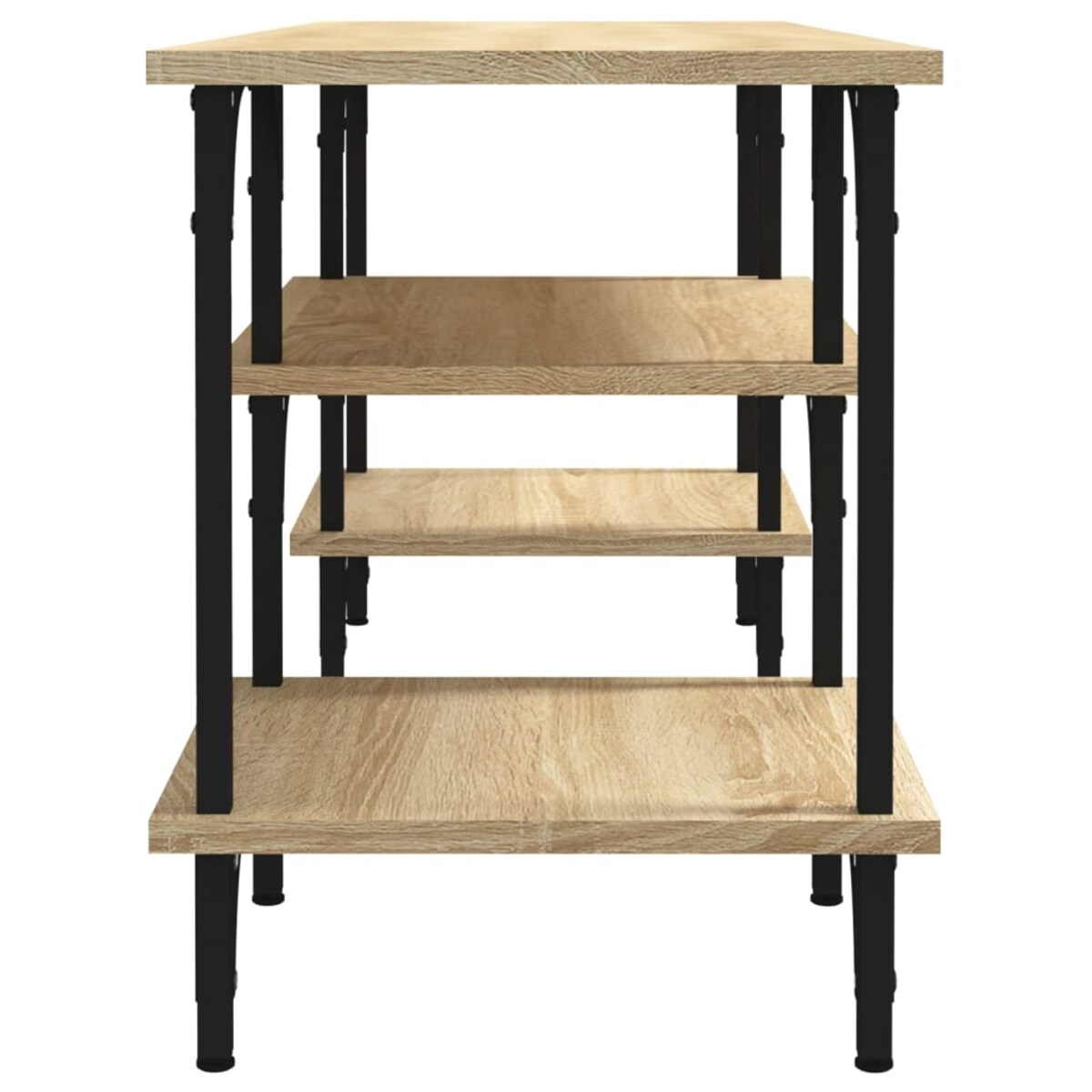 vidaXL Szafka TV, dąb sonoma, 102x35x45,5 cm, materiał drewnopochodny