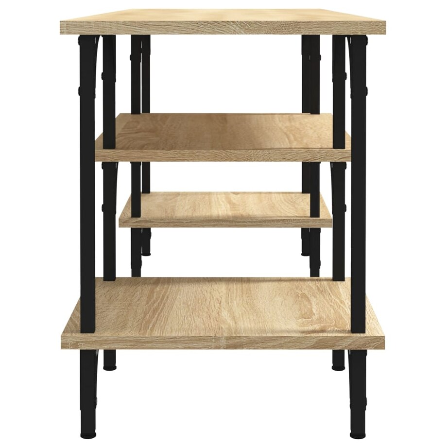 vidaXL Szafka TV, dąb sonoma, 102x35x45,5 cm, materiał drewnopochodny