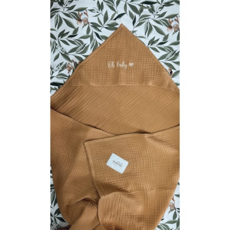 Ręcznik muślinowy camel s