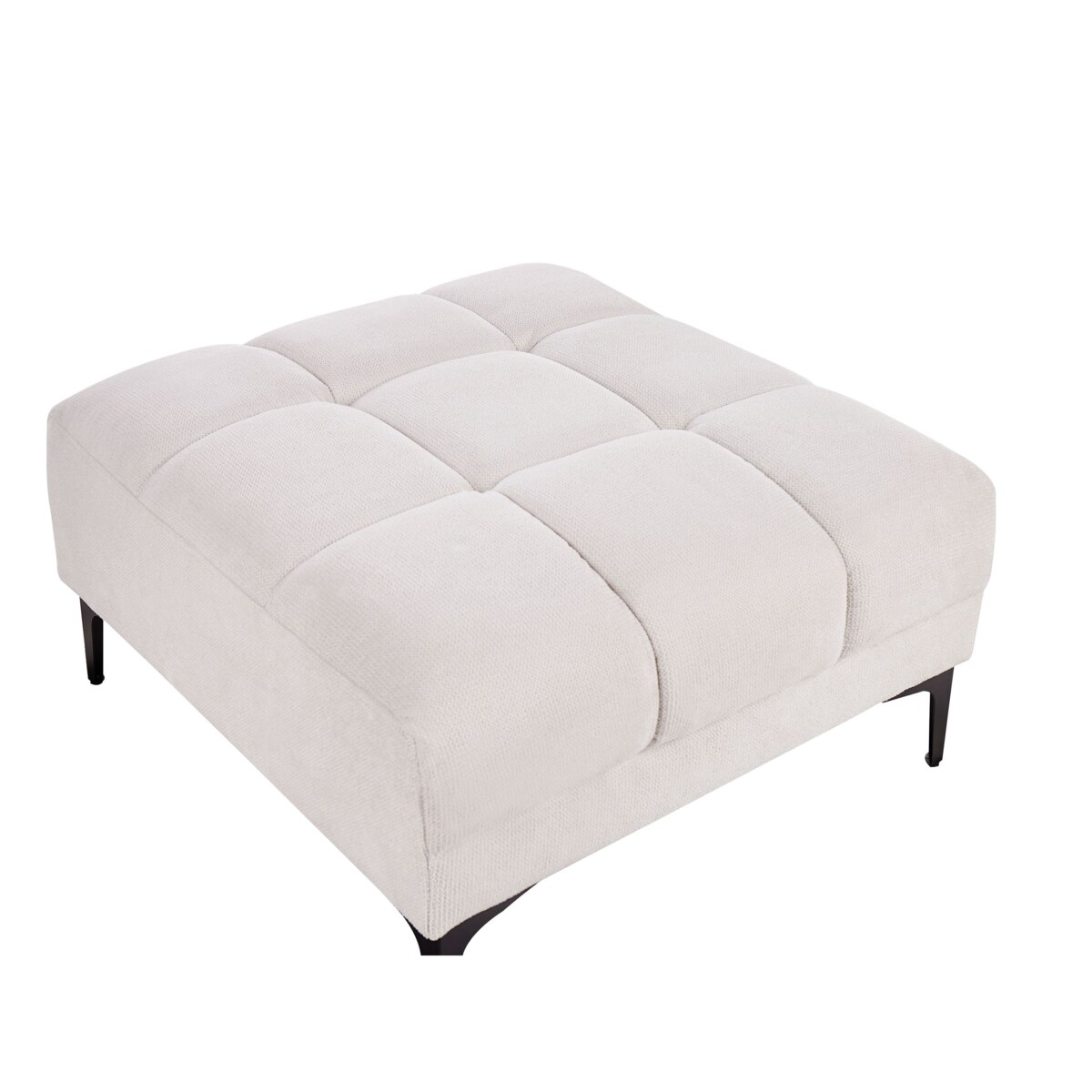 Otomana ALNES Złamana biel