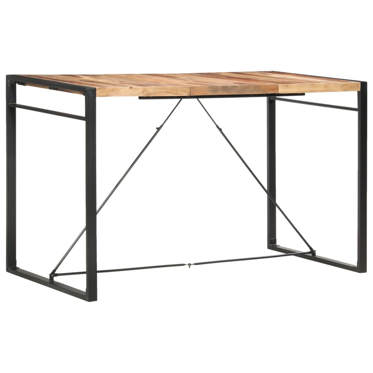 vidaXL Stolik barowy, 180x90x110 cm, lite drewno akacjowe