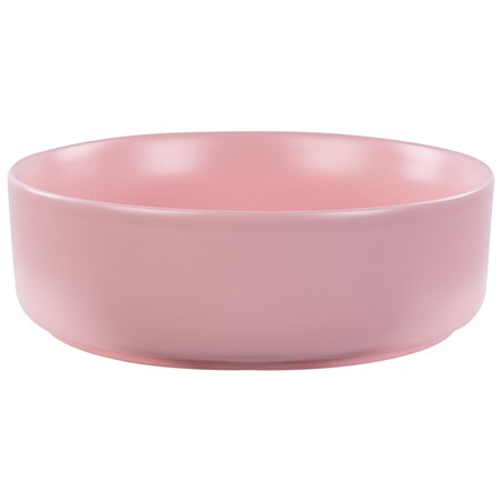 Umywalka nablatowa GUDAR Różowy ⌀ 37 cm Ceramika