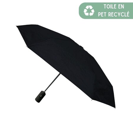 Mini parasol EKO, automat, czarny