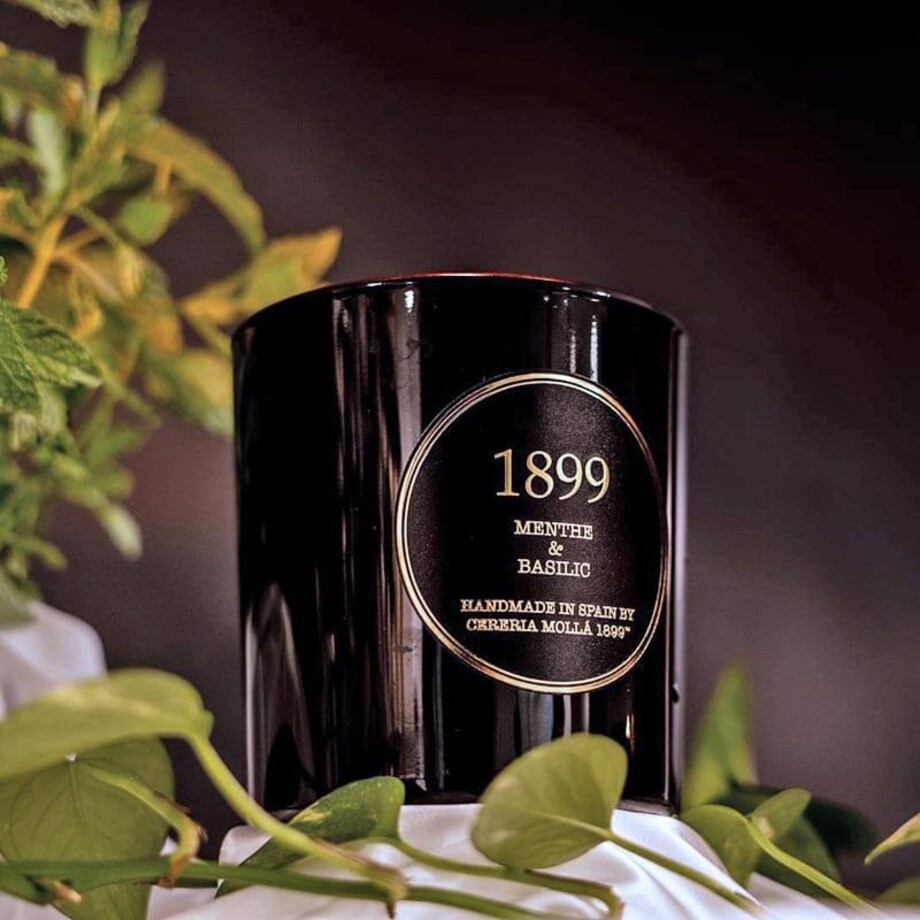 Świeca zapachowa Menthe & Basilic, 230 g, Cereria Molla