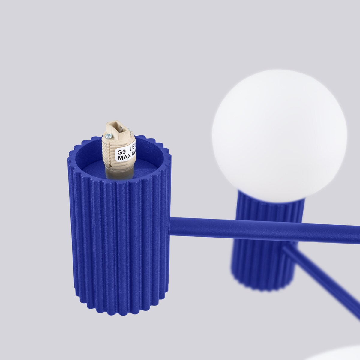 Żyrandol HALO 6 ultramaryna