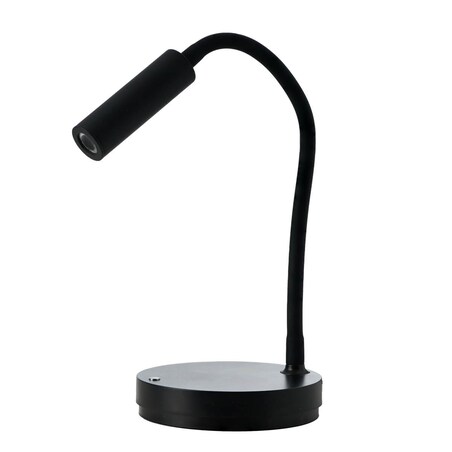 Lampka na biurko OLMO AZ5912 Azzardo LED 3W 3000K NFC charger włącznik czarny