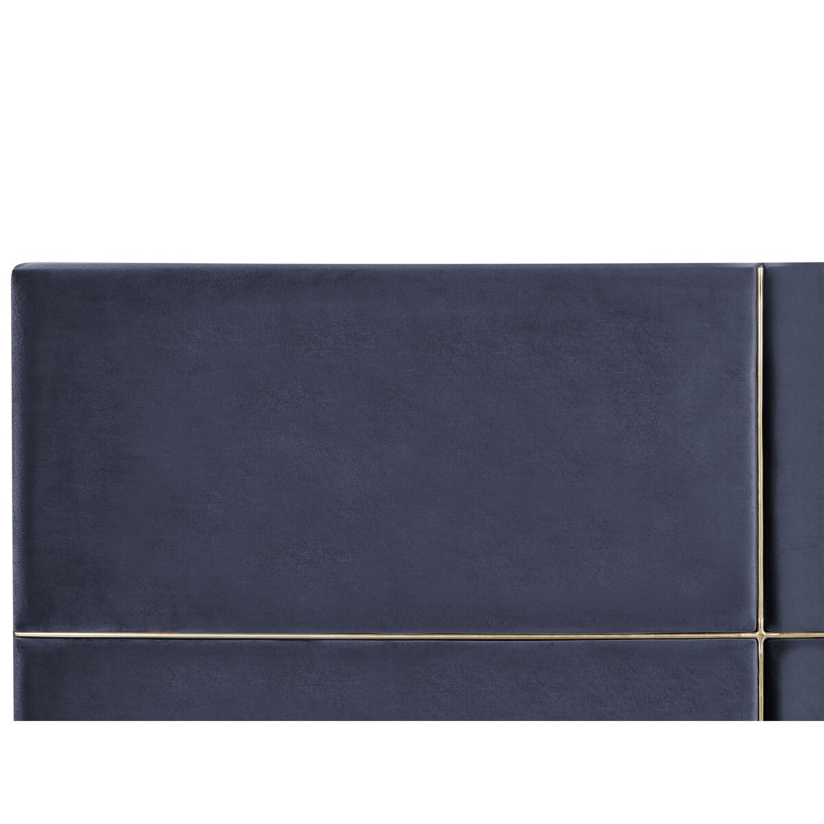 Łóżko welurowe z pojemnikiem 160 x 200 cm czarne VERNOYES