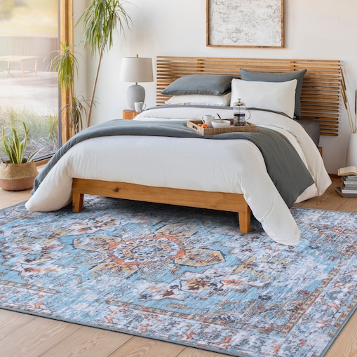 Dywan Klasyczny Sereno 200x300 cm Velvet Niebieski