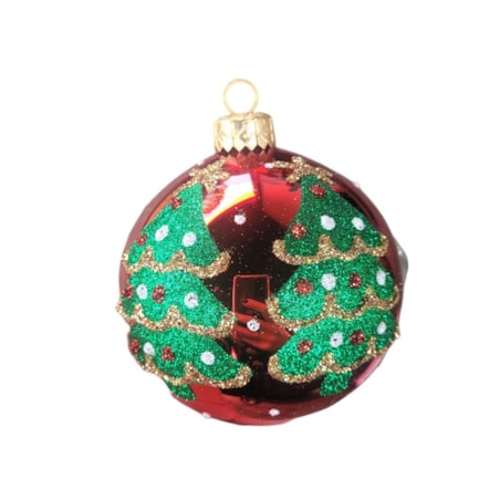 Bombka szklana 4 szt. VARIETTA small Ø 100 mm