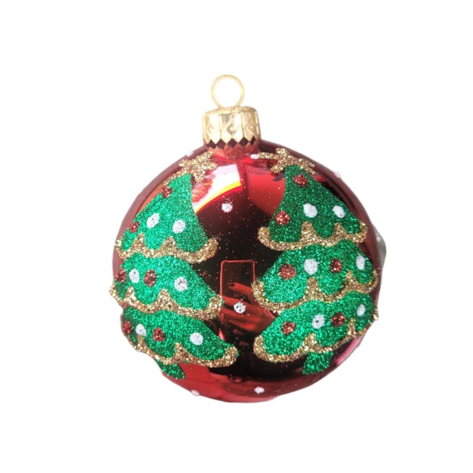 Bombka szklana 4 szt. VARIETTA small Ø 100 mm