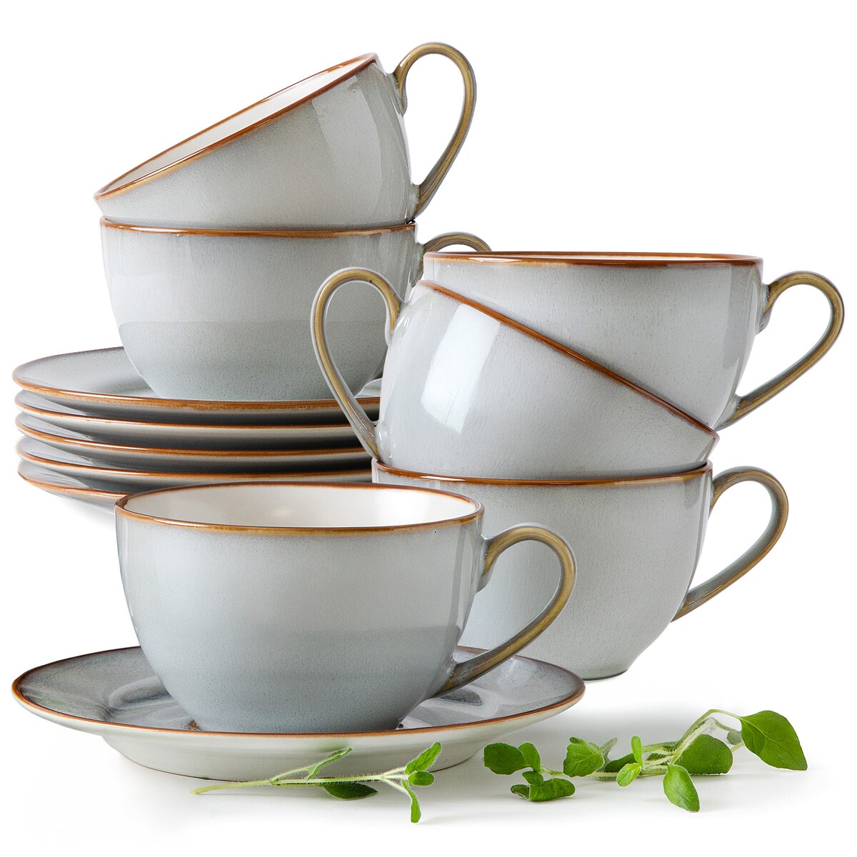 PORTOFINO Zestaw kawowy 6 os. (12 el.)