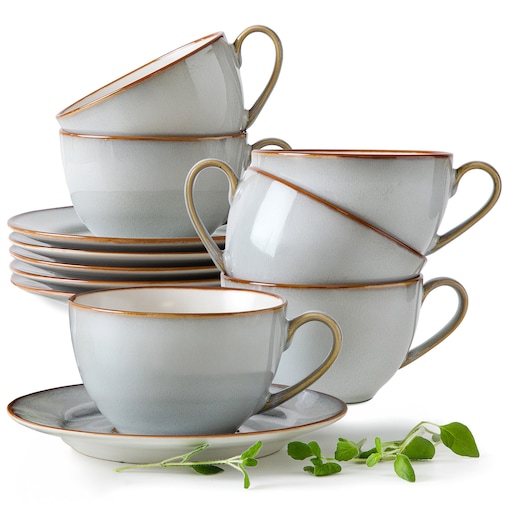 PORTOFINO Zestaw kawowy 6 os. (12 el.)