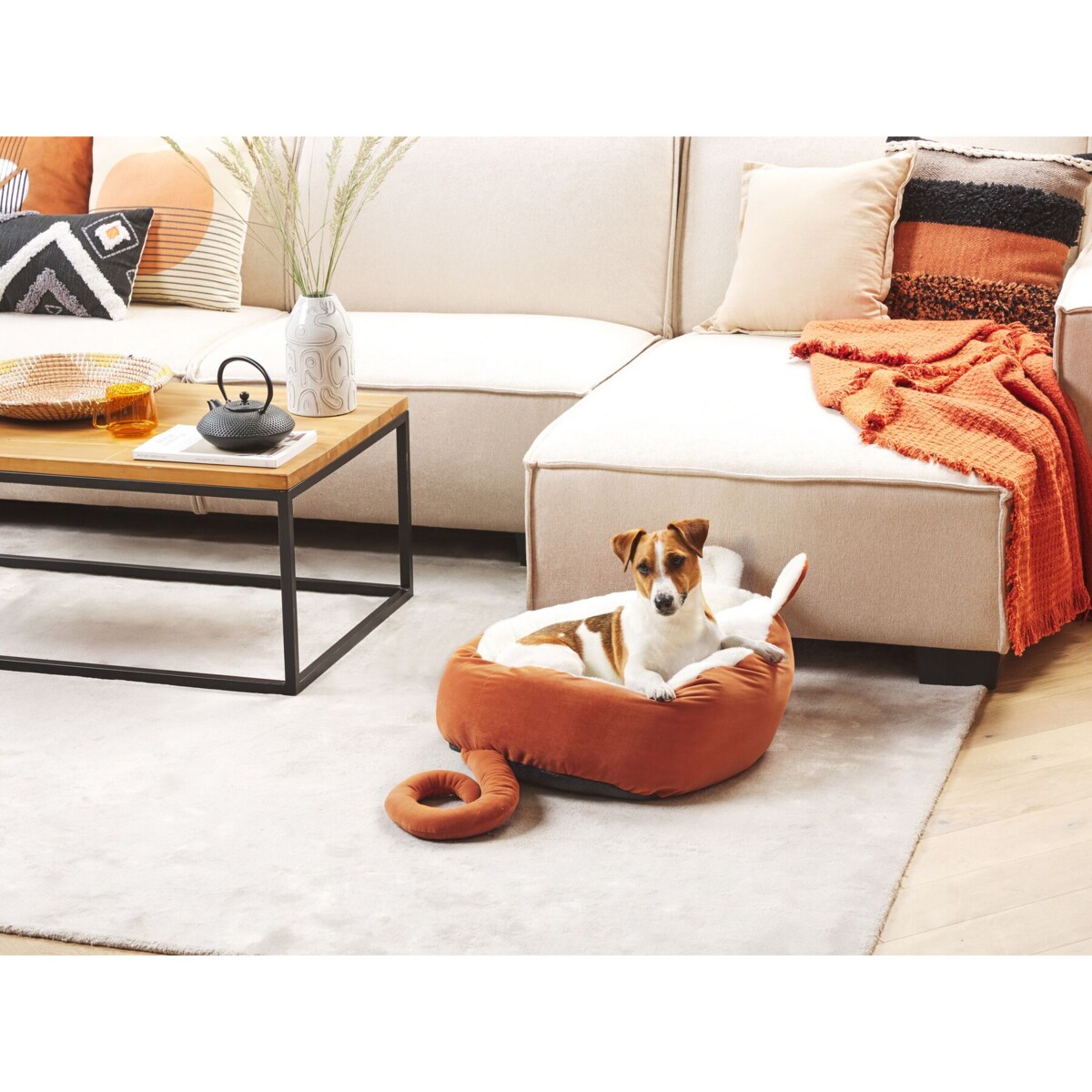 Legowisko 50 x 45 cm pomarańczowe HASSA
