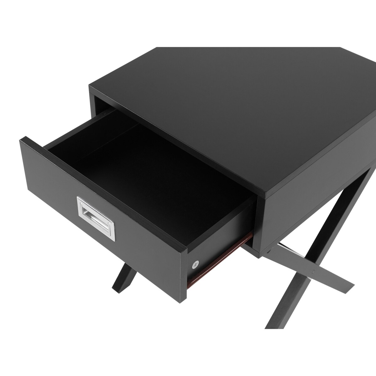 Stolik pomocniczy czarny MONROE