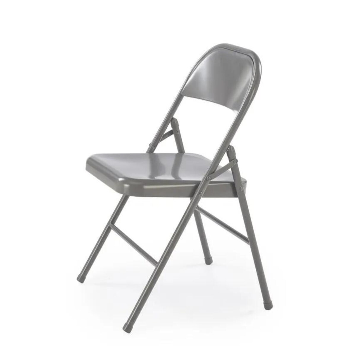 Krzesło metalowe K565 szare składane