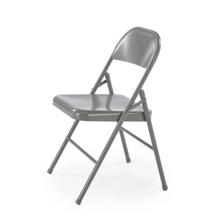 Krzesło metalowe K565 szare składane