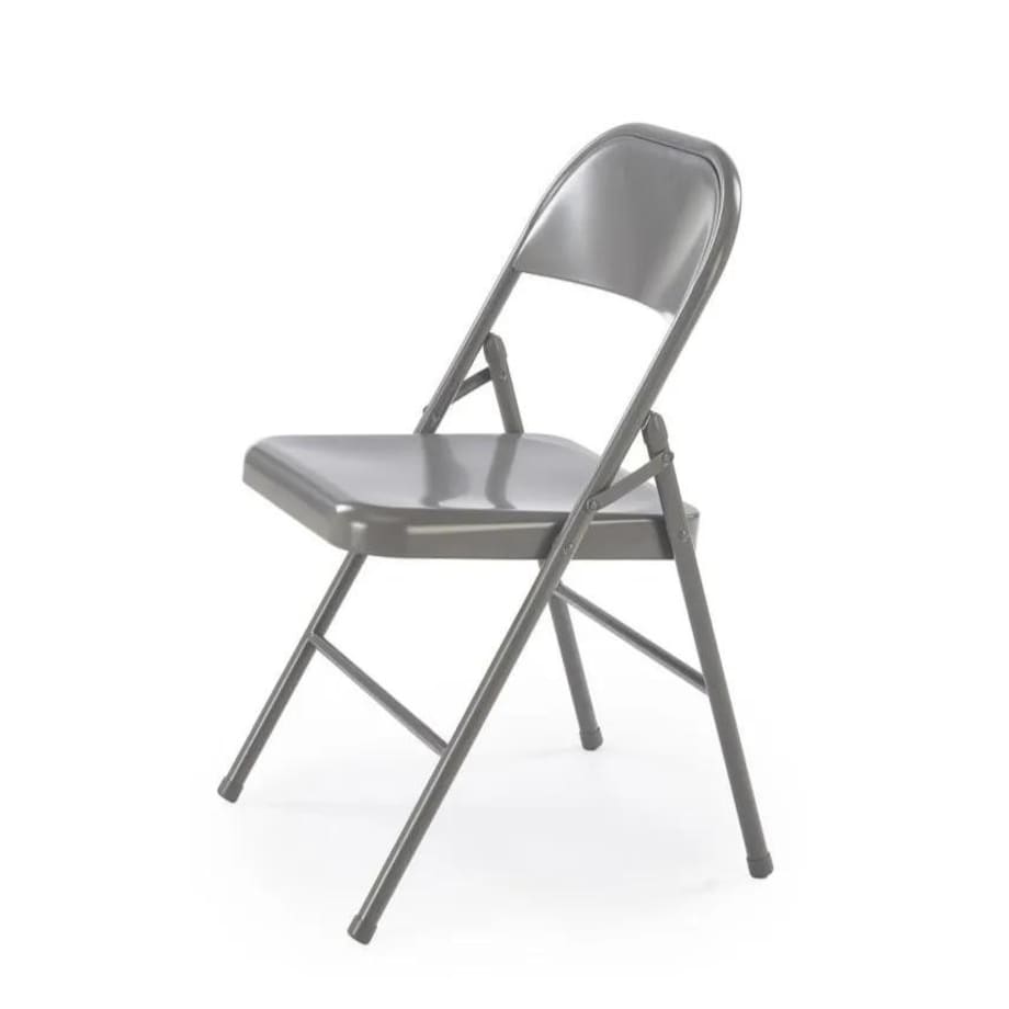 Krzesło metalowe K565 szare składane