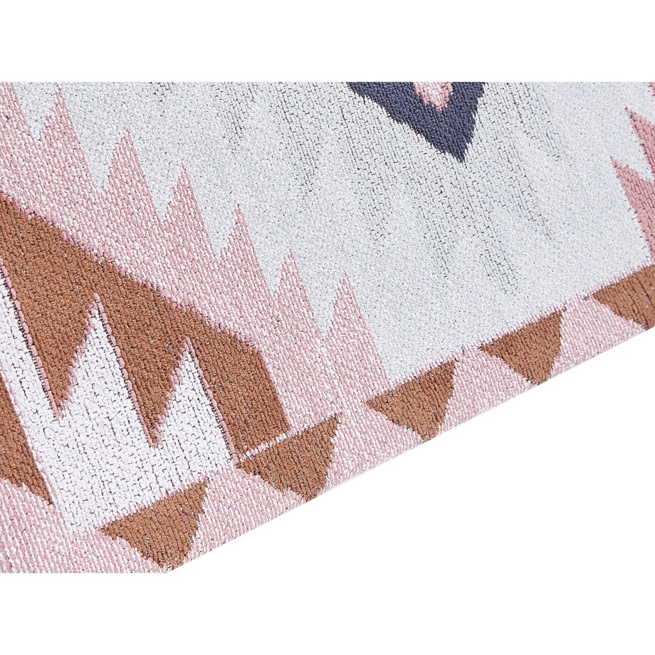 Dywan bawełniany 80 x 300 cm wielokolorowy BESLER