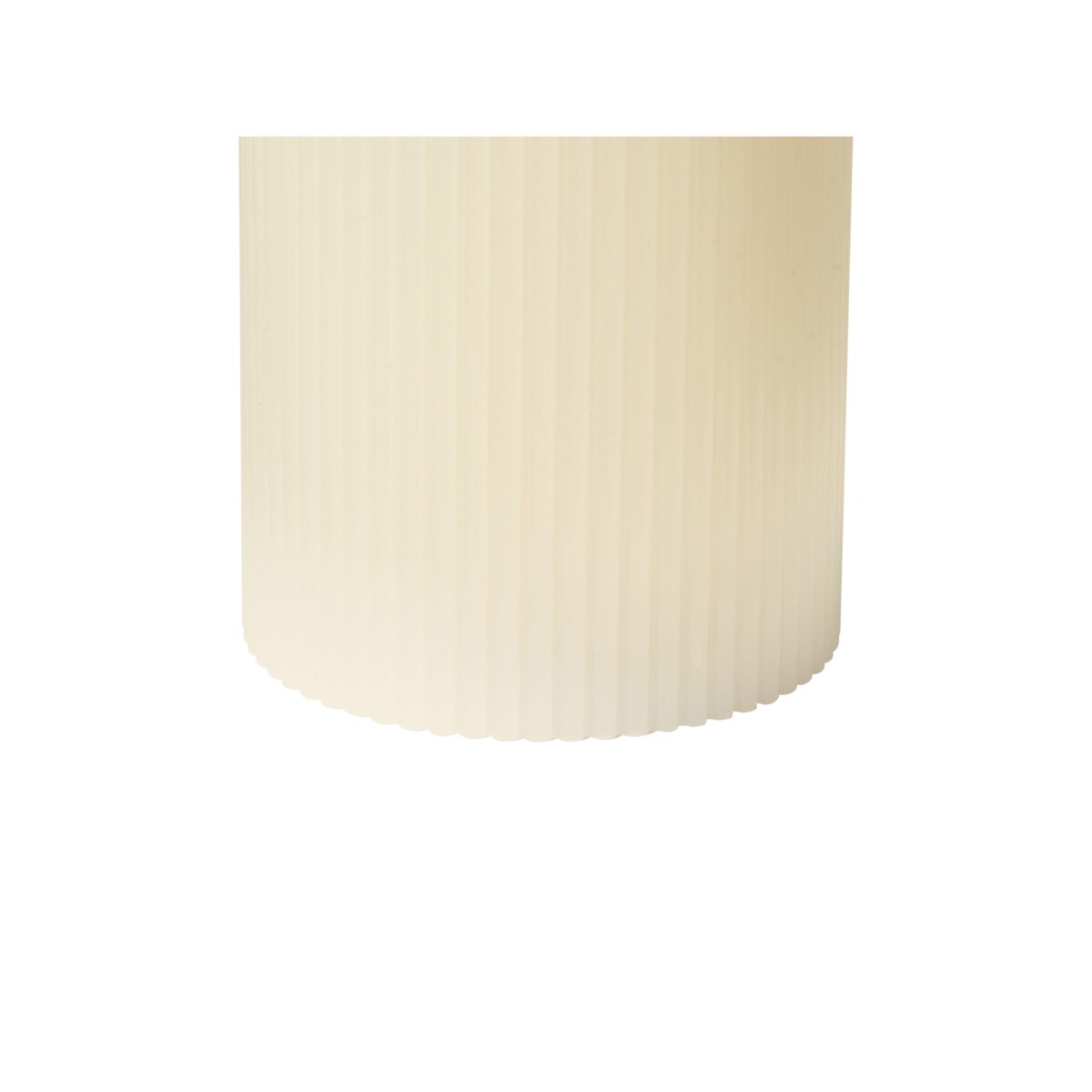Zestaw 6 świec LED NOISETTE 10/16 cm Złamana biel