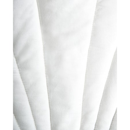 Mata do zabawy muszla 110 x 110 cm biała KADMEA