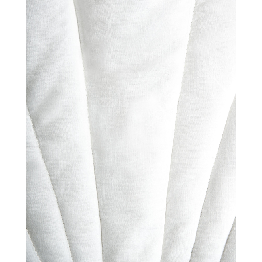 Mata do zabawy muszla 110 x 110 cm biała KADMEA