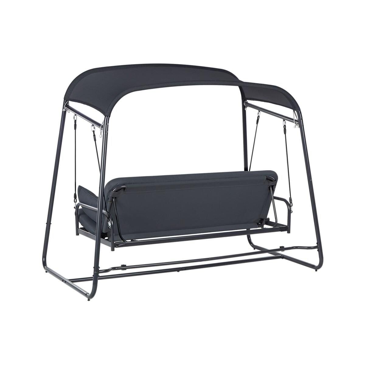 Huśtawka ogrodowa MARSCIANO Metal Ciemnoszary