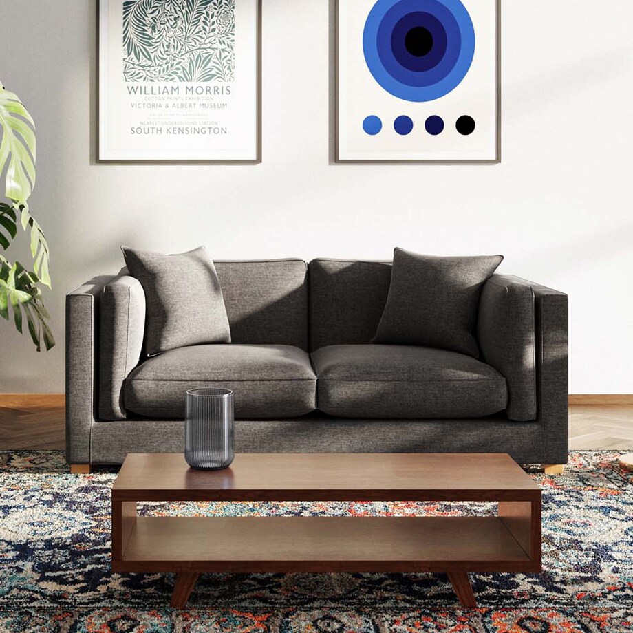 Pomo sofa 2 osobowa Antracytowa