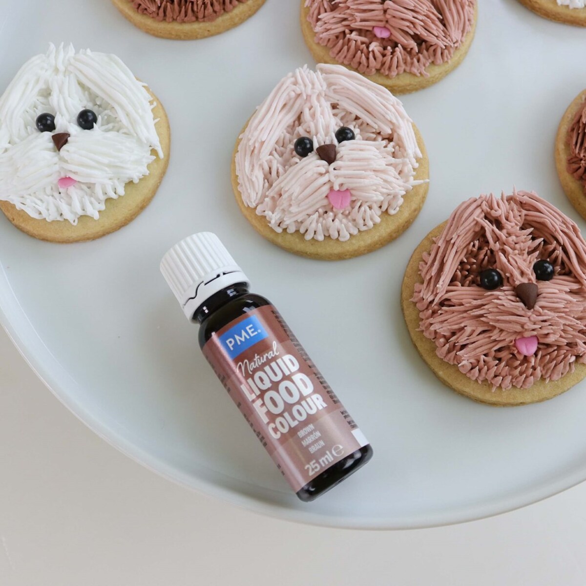 PME Naturalny barwnik spożywczy w płynie 25 ml brązowy