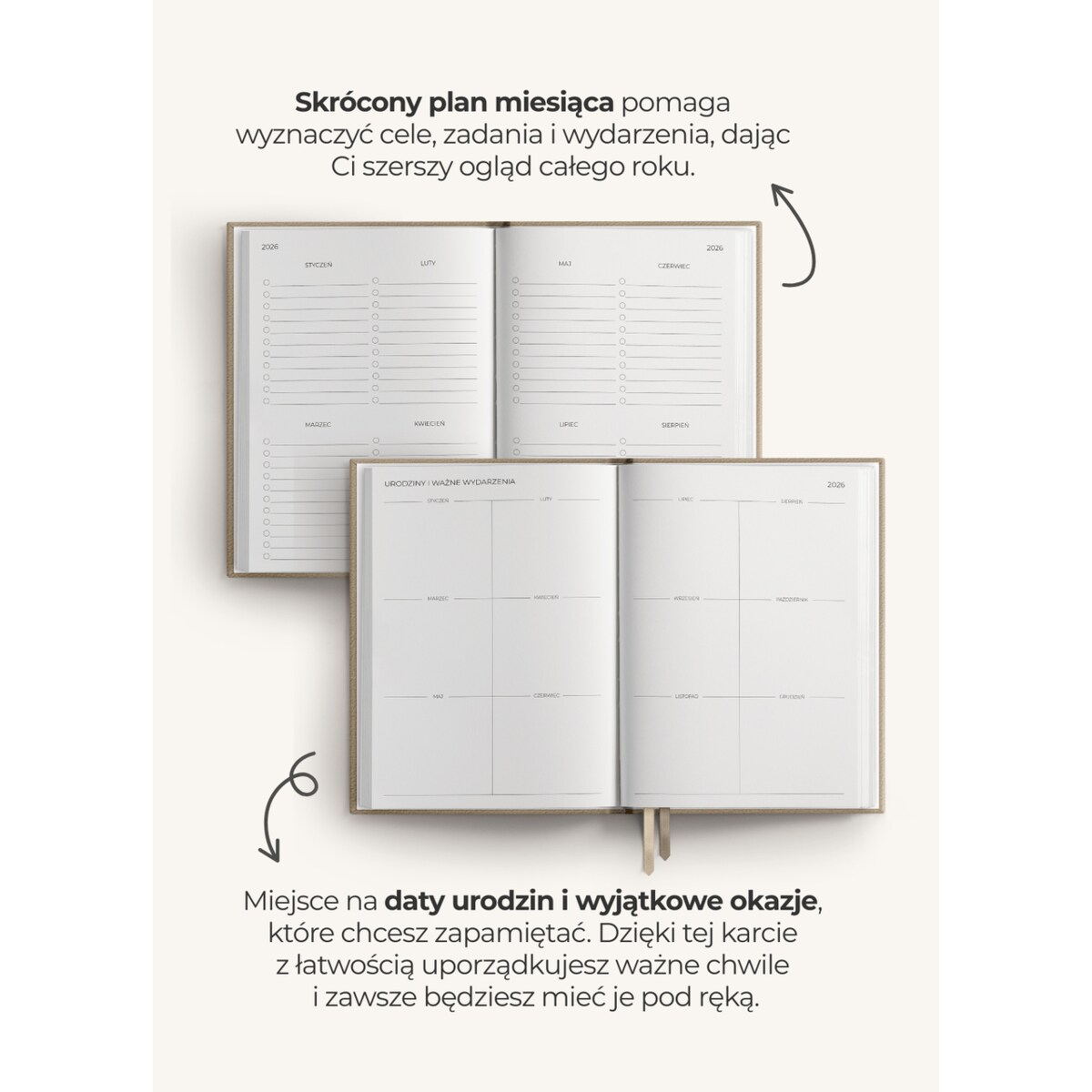 Planner Tygodniowy 2026 – Magnolia