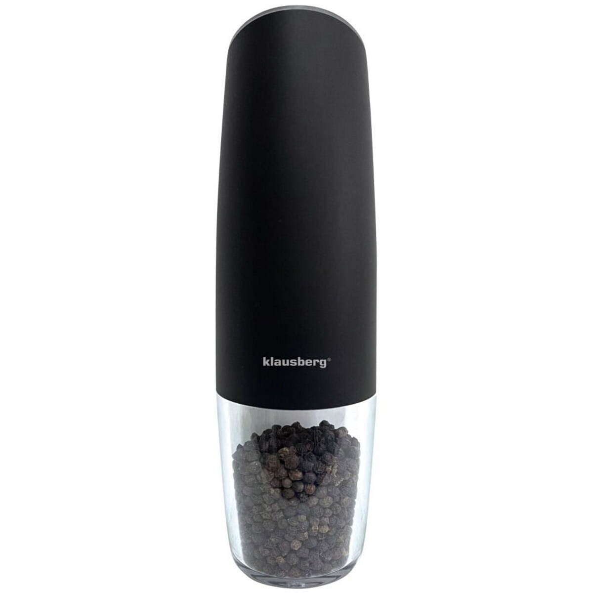 Młynek grawitacyjny do soli i pieprzu akumulatorowy KLAUSBERG