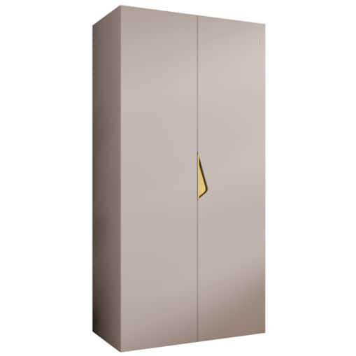 Szafa uchylna Sandi 1 100 wys 202 cm Kaszmir + u Złoty