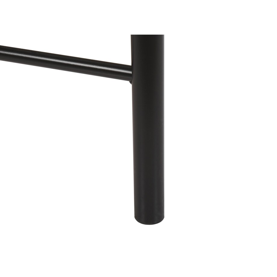 Łóżko metalowe 180 x 200 cm czarne ANTLIA