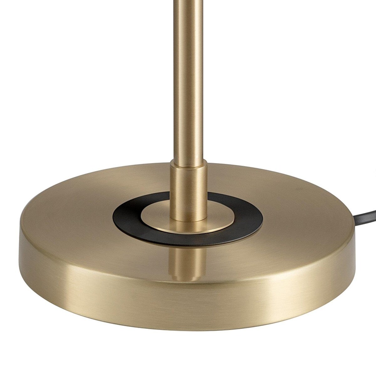 Lampa stołowa Artdeco MT8872 BLACK Step włącznik na sznurku czarna złota