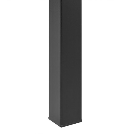 Stół ogrodowy BARTICA 154 cm 84 cm Czarny