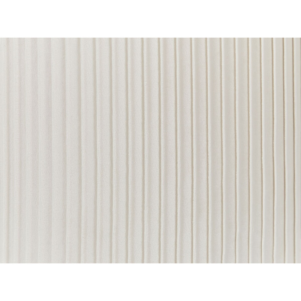 Zestaw 2 welurowych pufów ze schowkiem złamana biel CAMDENTON