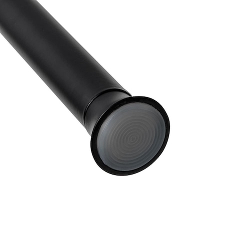 Karnisz rozporowy czarny mat, 137-229 cm, Umbra