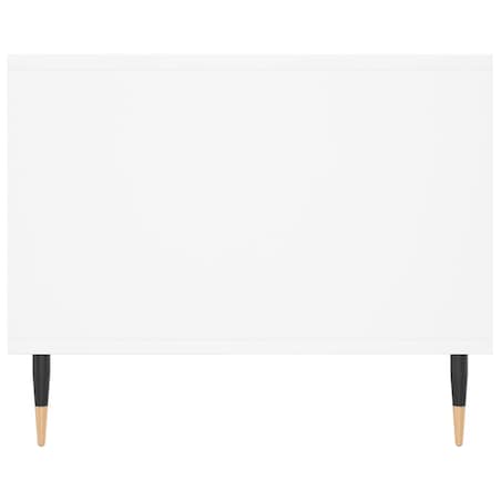 vidaXL Stolik kawowy, biały, 90x50x40 cm, materiał drewnopochodny