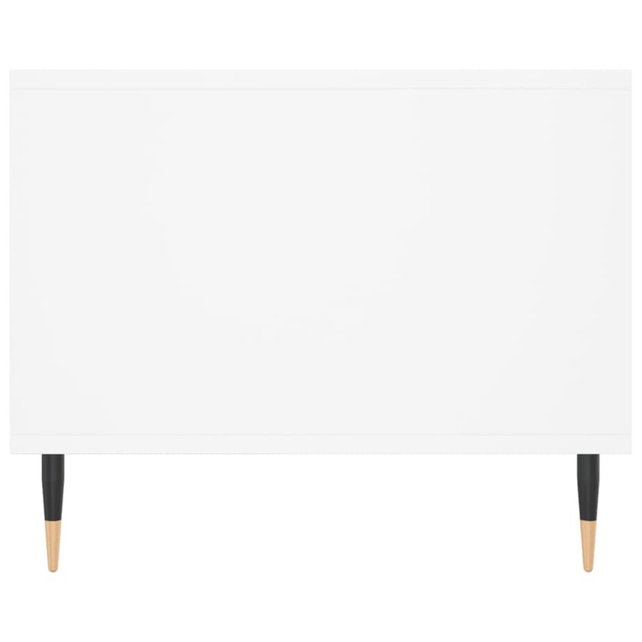 vidaXL Stolik kawowy, biały, 90x50x40 cm, materiał drewnopochodny