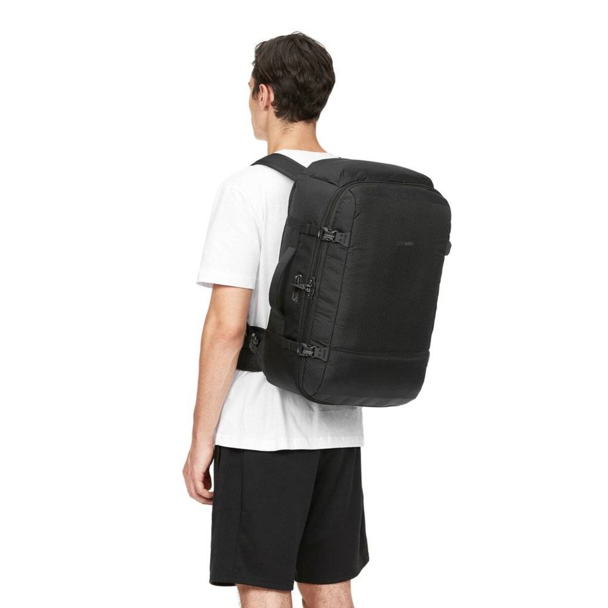 Torba i plecak antykradzieżowy 2w1 Pacsafe Vibe 40 - czarny