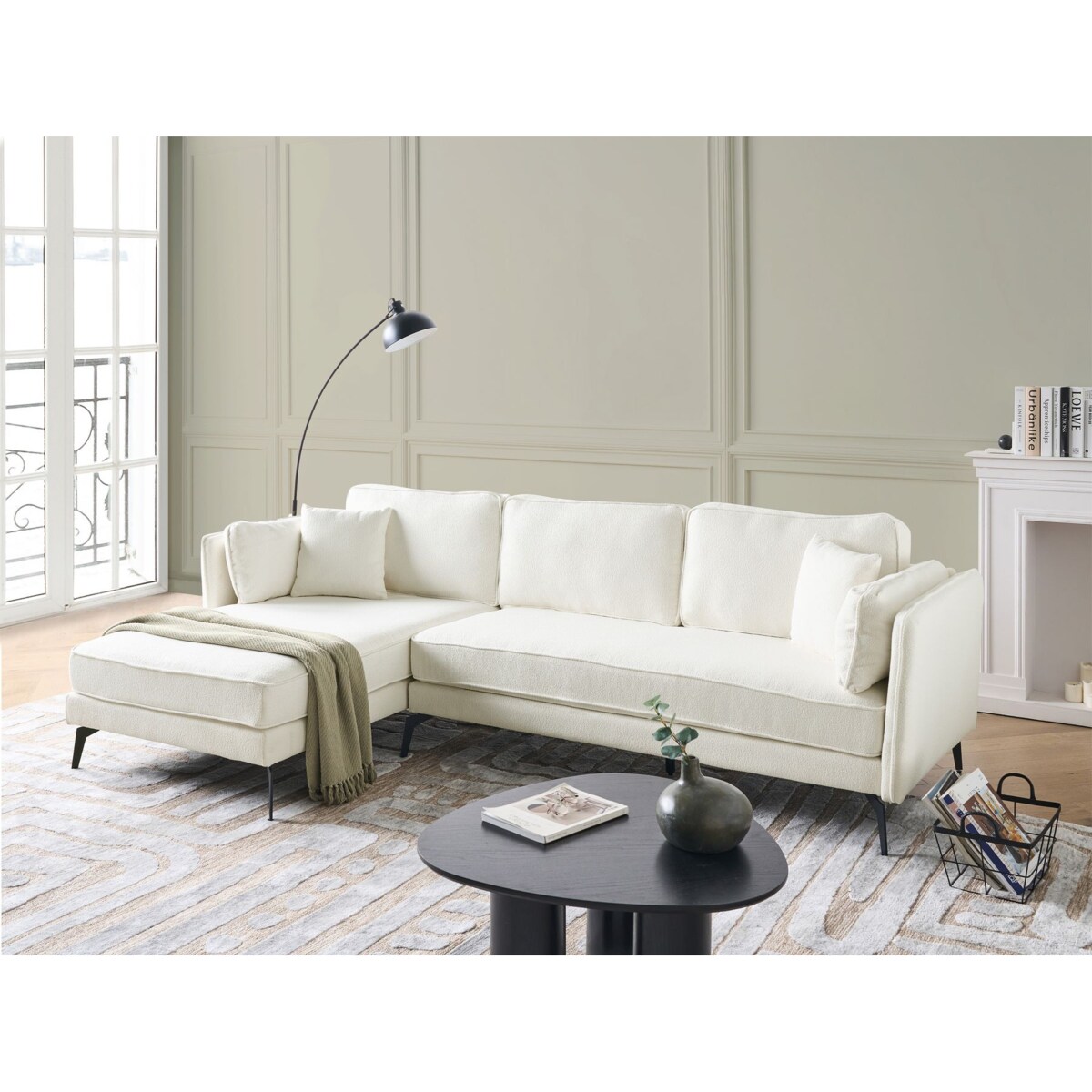 Narożnik ALTAN Złamana biel Prawostronny