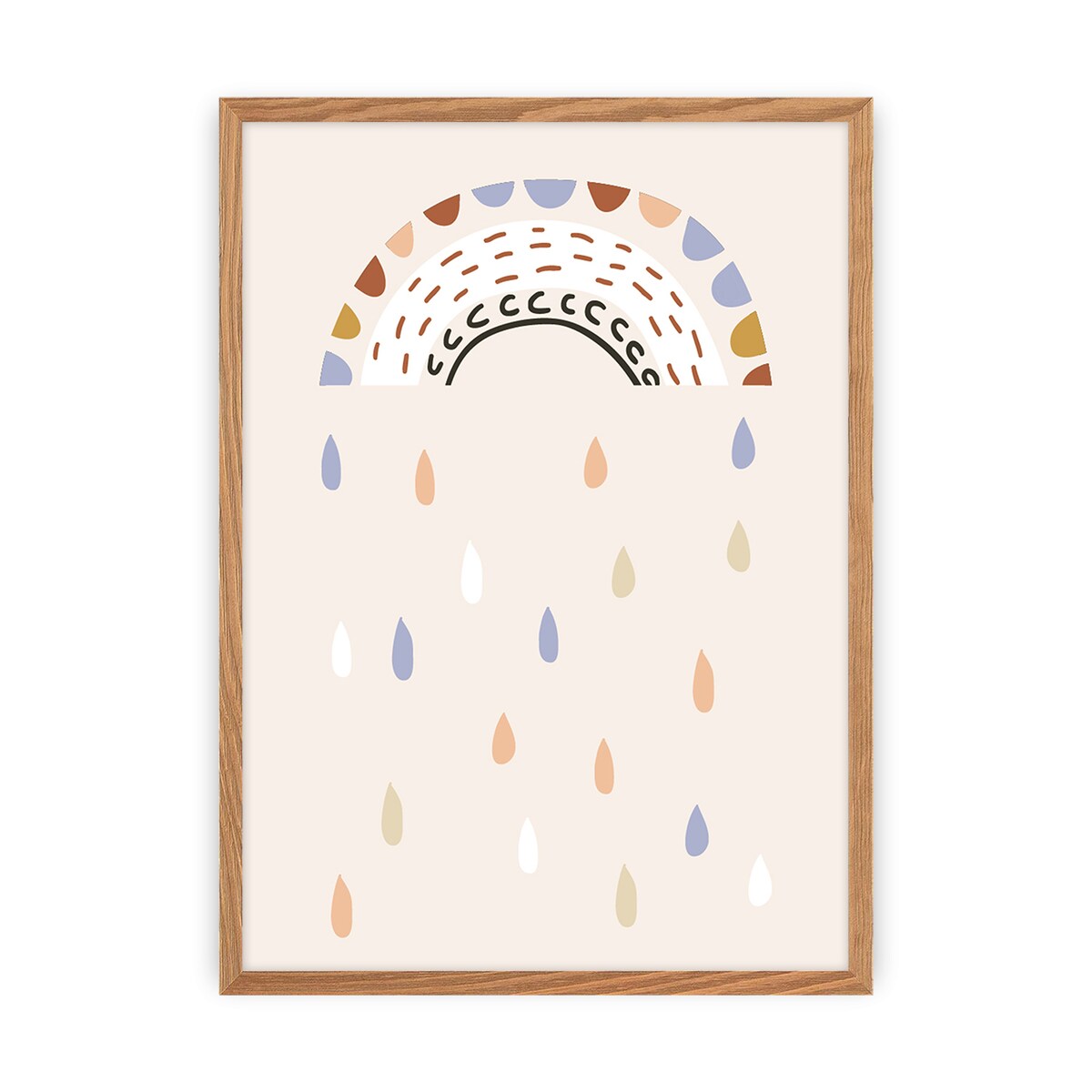 Obrazek Zoo Party rainbow, 30 x 40