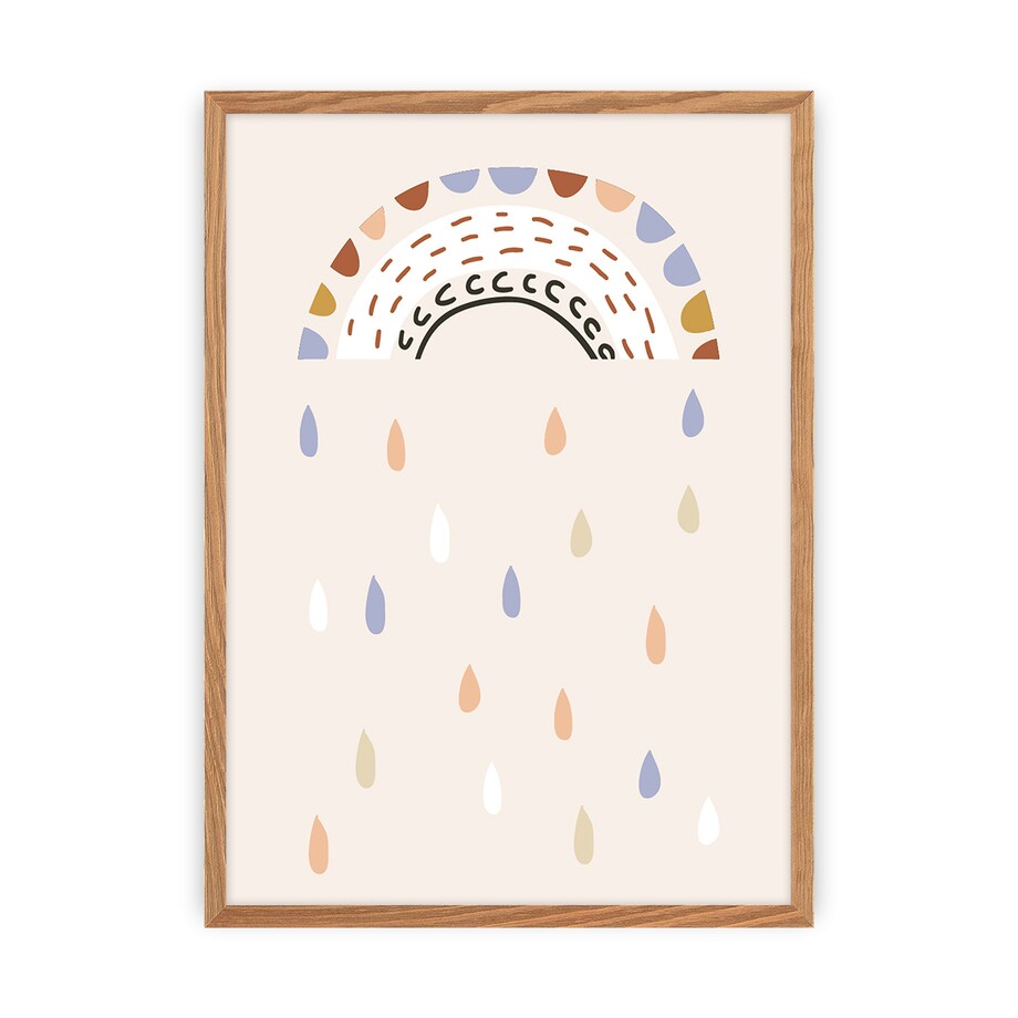 Obrazek Zoo Party rainbow, 30 x 40