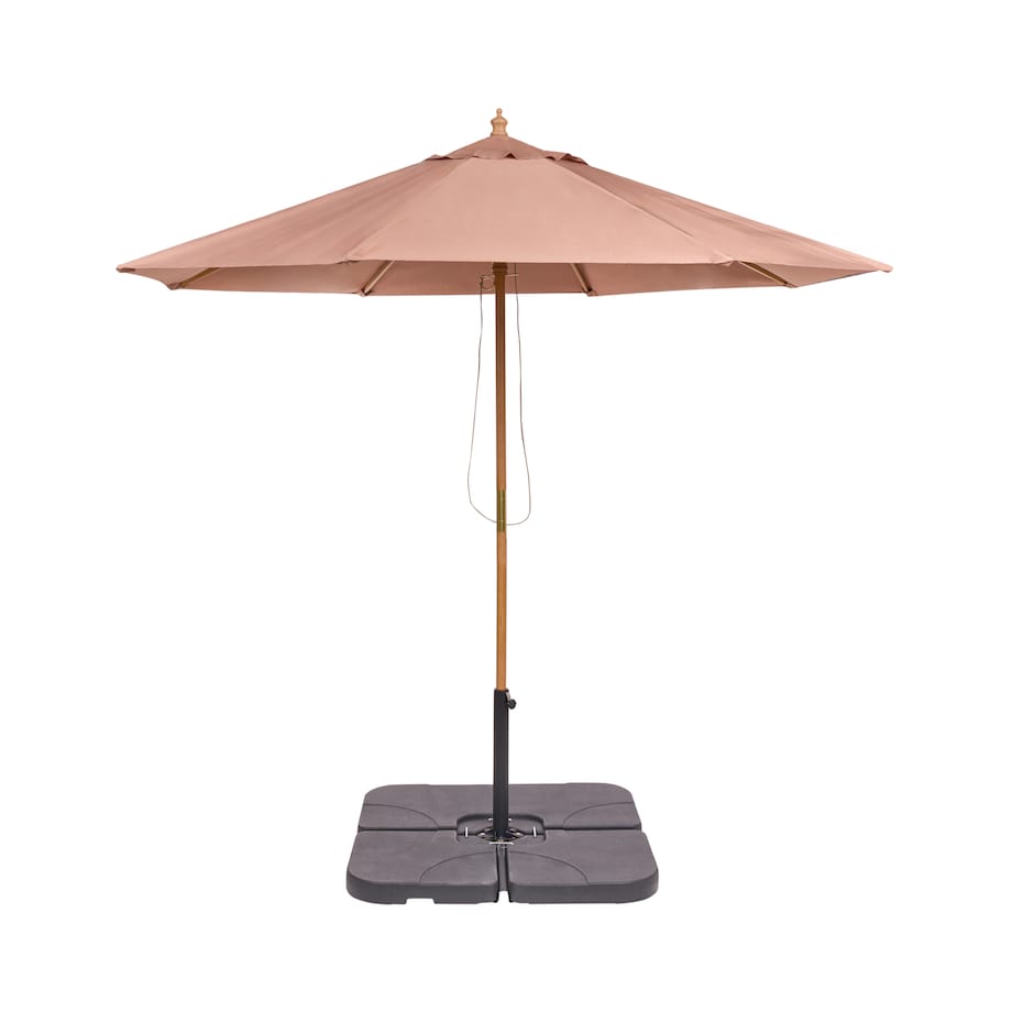 Parasol ogrodowy 270 cm TOSCANA Brązowy