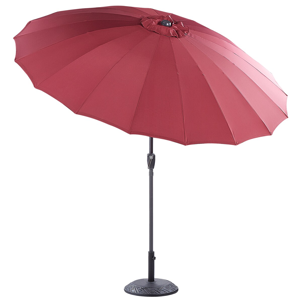 Parasol ogrodowy 255 cm BAIA Bordowy
