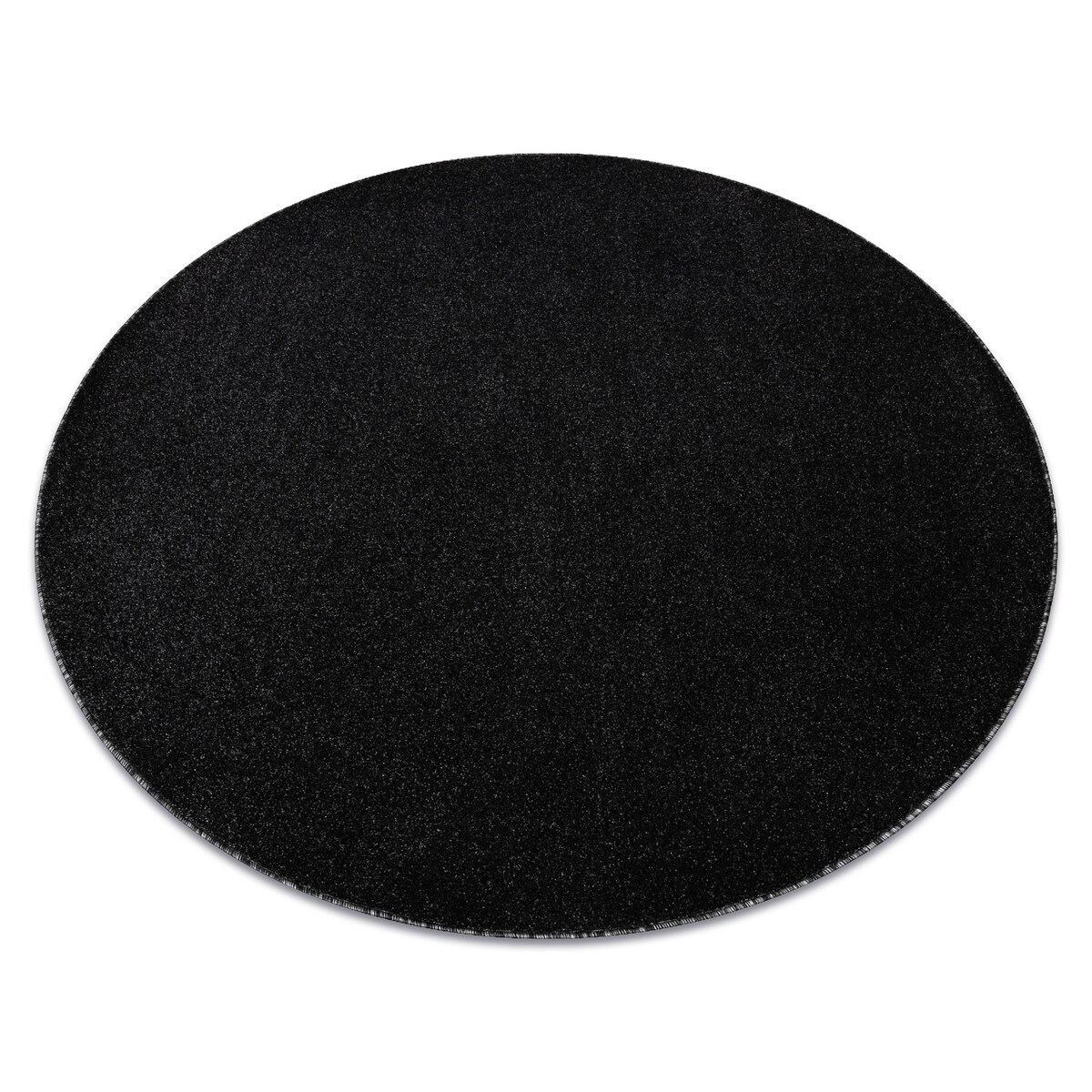 Dywan ETON PLUS koło Melanż antracyt / koło 100 cm